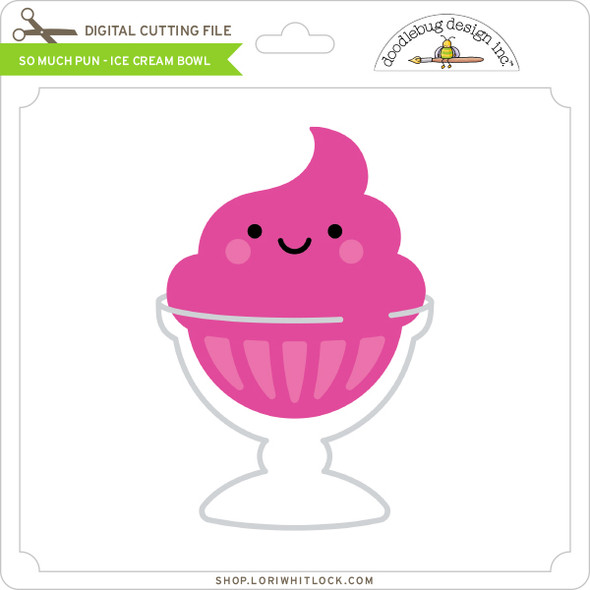 So Much Pun - Ice Cream Bowl